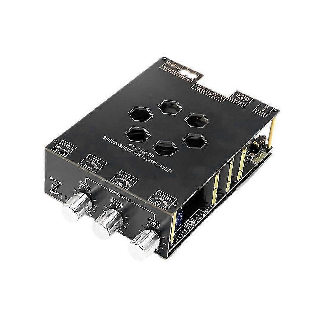 XY-T3002P Bluetooth Audio Amplifier Board 300Wx2 TPA3255 Audio Amplifier Module with Case Stereo Sub