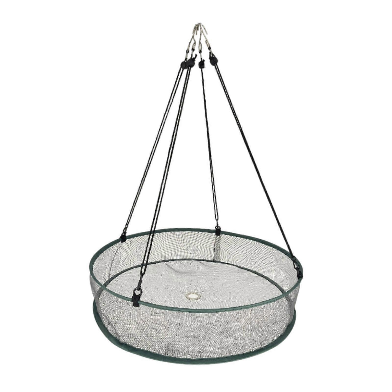 Gray Bird Feeder Tray-Catch Tray, Hanging Tray for Garden, Hanging Ring Made of Weatherproof Material for Farmers