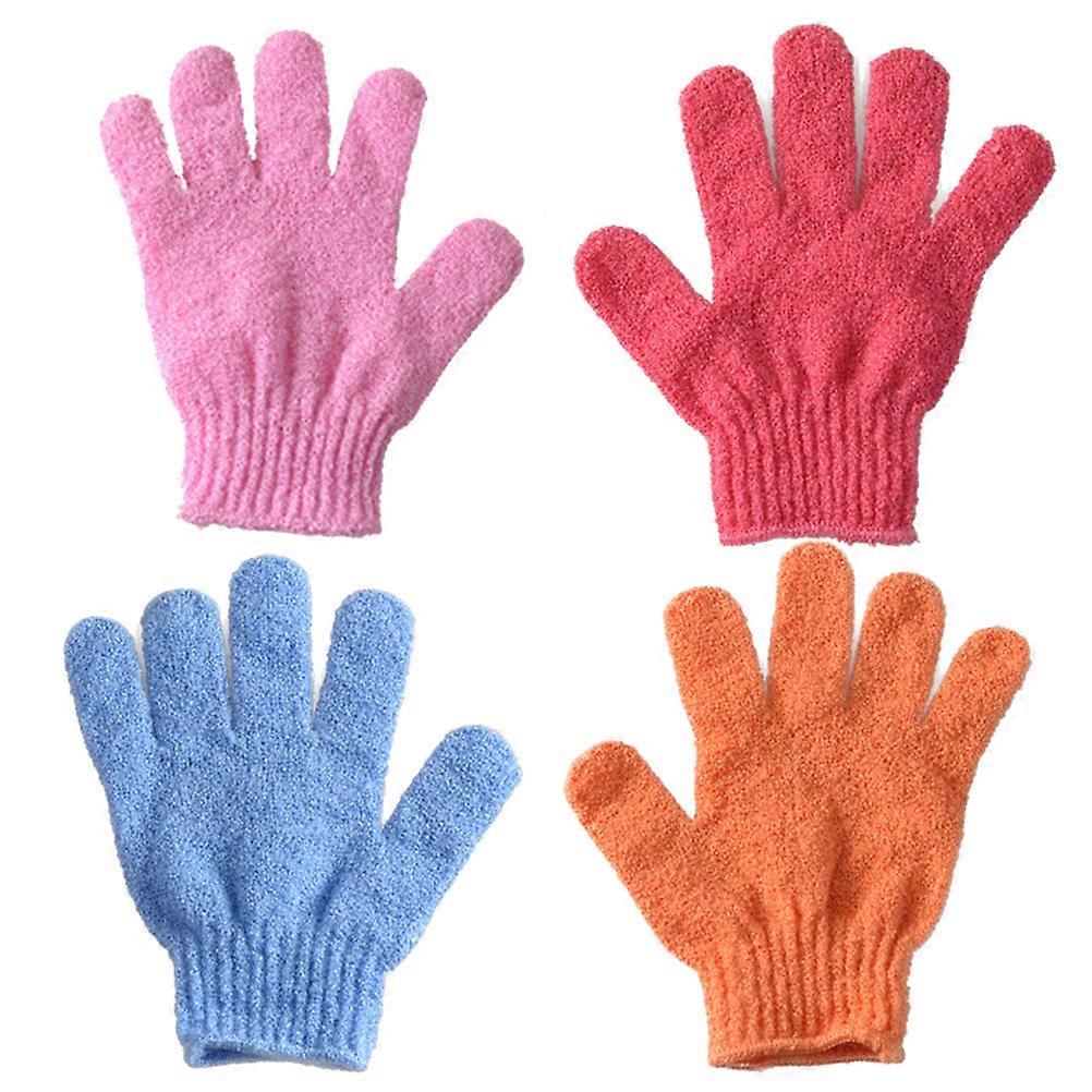 Exfoliating Bath Gloves for Adults Seamless Accessories Easy To Use 1 Pair