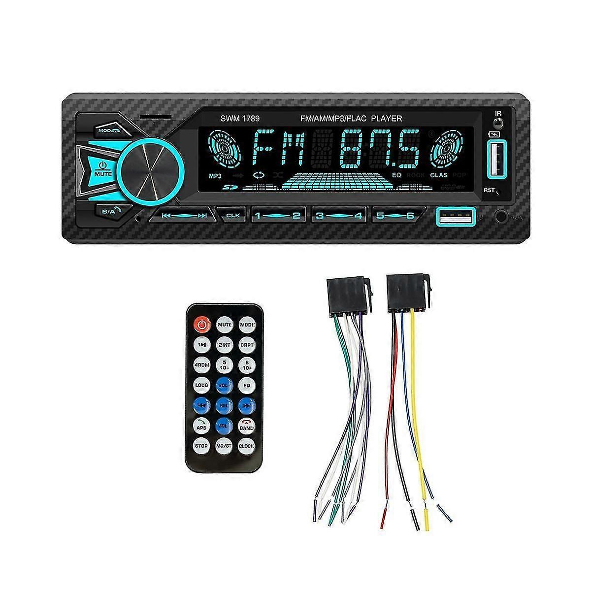 4-channel 60w Bluetooth Car Radio Car Mp3 Player Plug-in U Disk Car Radio With Intelligent Ai Voice Function For Car