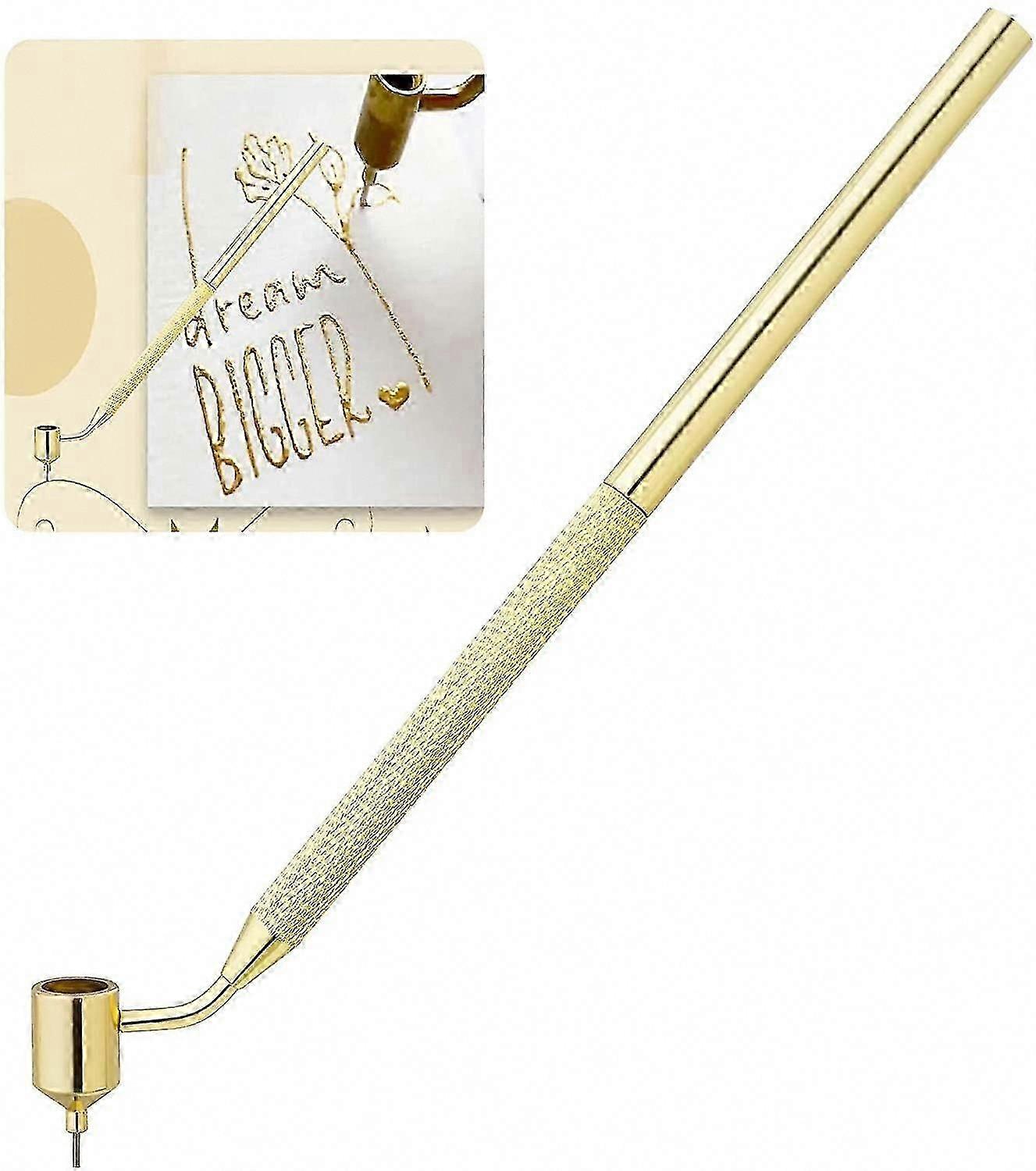 1pcs Slanting Fine Line Paint Pen, Slanting Tip Perfect, Paint Applicator Pen For Rock Chips And Scratch Repair