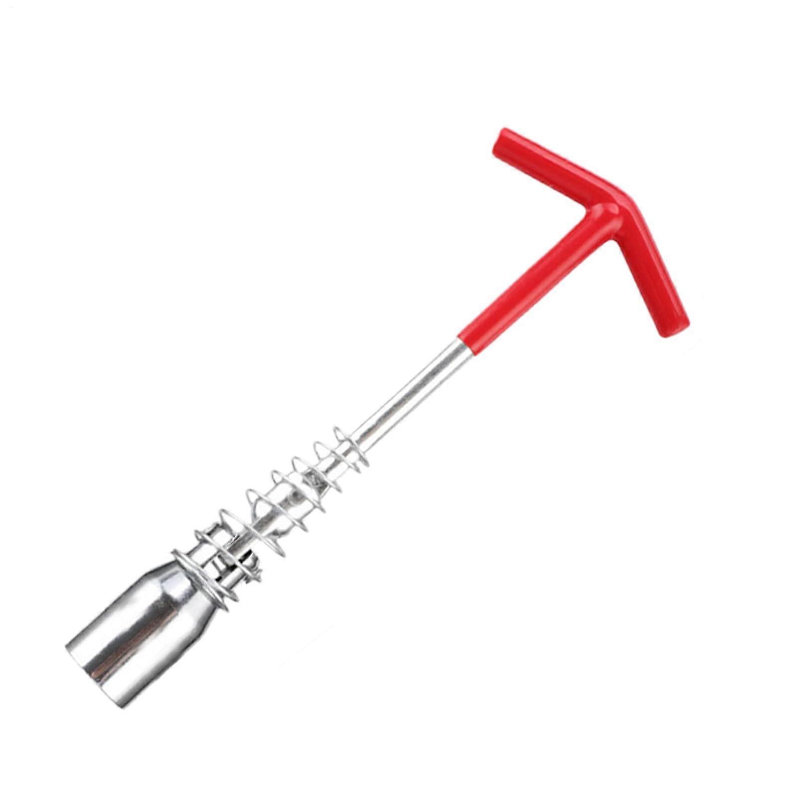 Spark Plug Removal Tool Set With Alloy Non-Slip Grip, T-Handle Spark Plug Socket, Multi-Color For Auto And Motorcycle