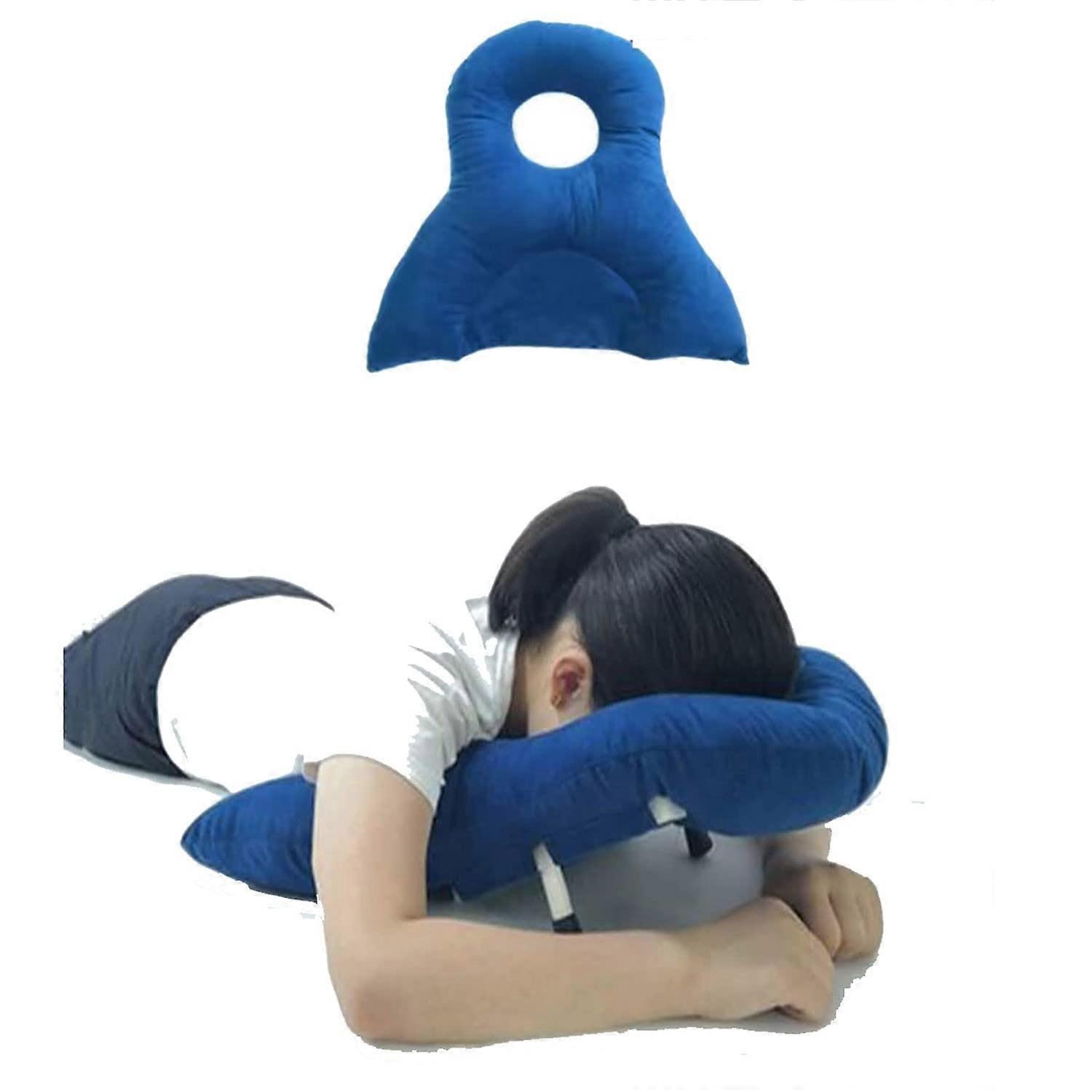 Face Pillow for Sleeping After Surgery, Eye Vitrectomy Recovery Support, Prone Position Reclining Pillow for Macular Hole Removal