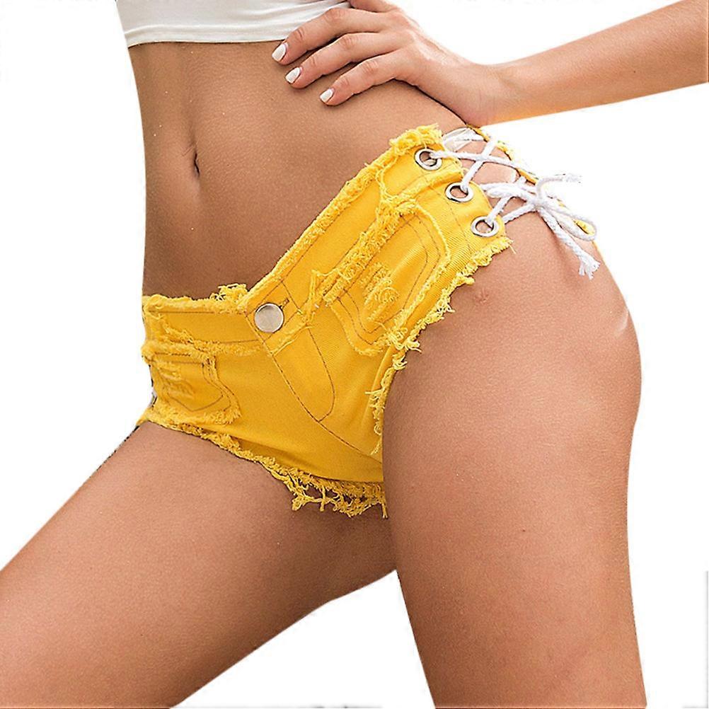 Short en jean décontracté pour femme, design vintage, adapté aux activités de plein air