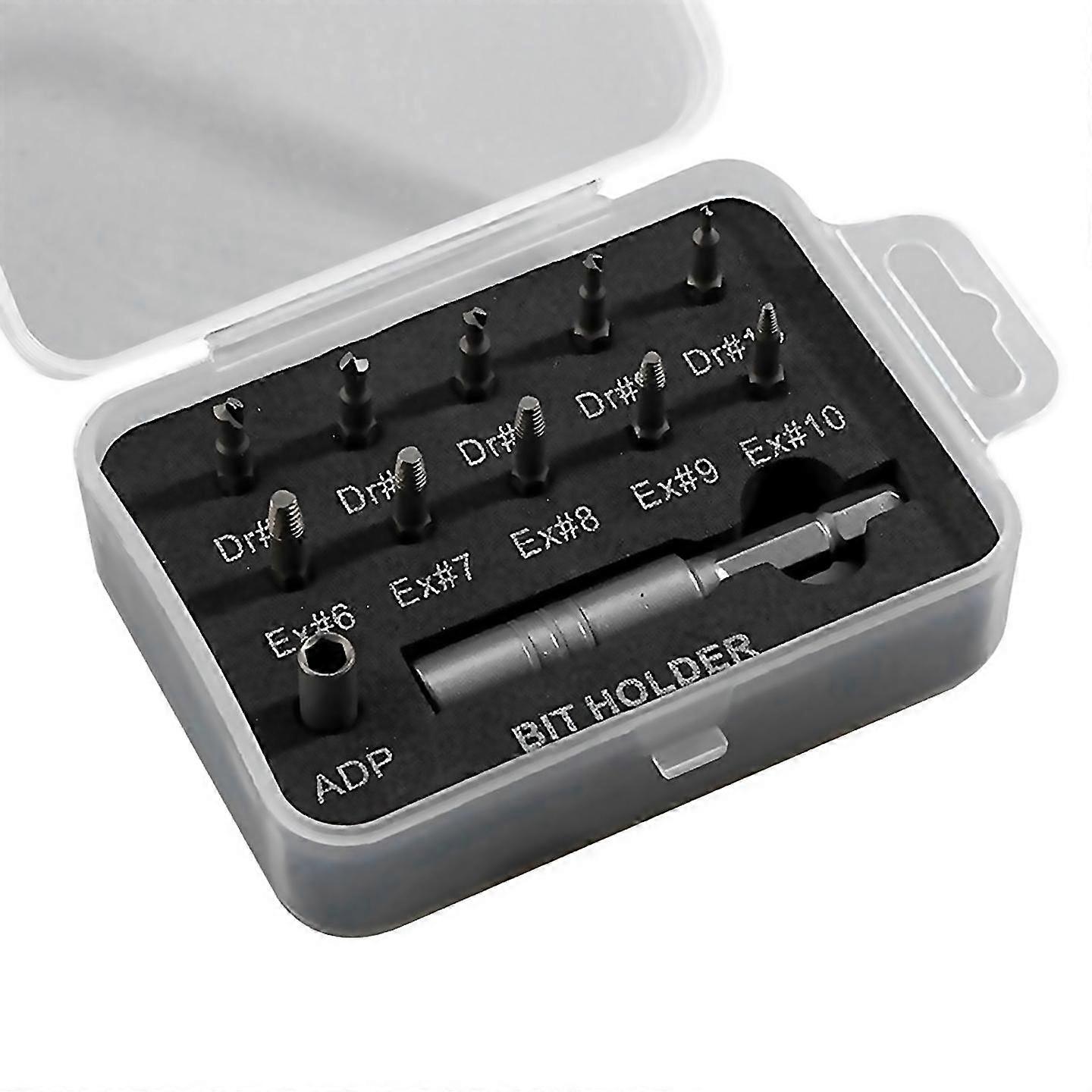 For Broken Head Screw Extractor Tool Set For Removing Rusted Damaged Bolt