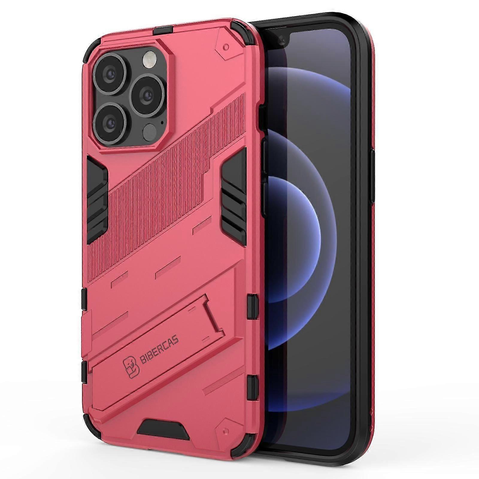 Slim Case For iPhone12 Pro Max Shockproof Dual-Layer Stand Cover