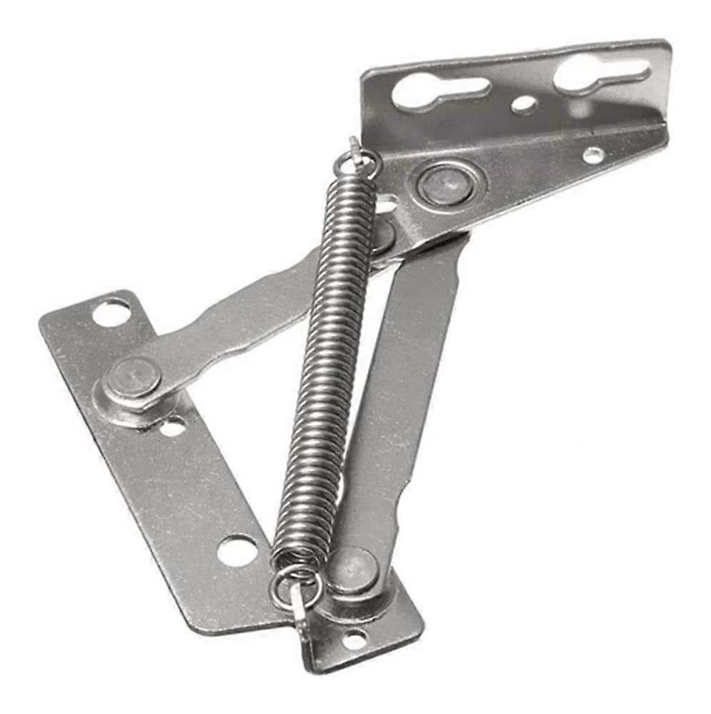 80-Degree Hinges for Cabinet Doors, Lift-Up Flap Support, Upper Bracket, Kitchen Cabinet Hardware, 2-Pack