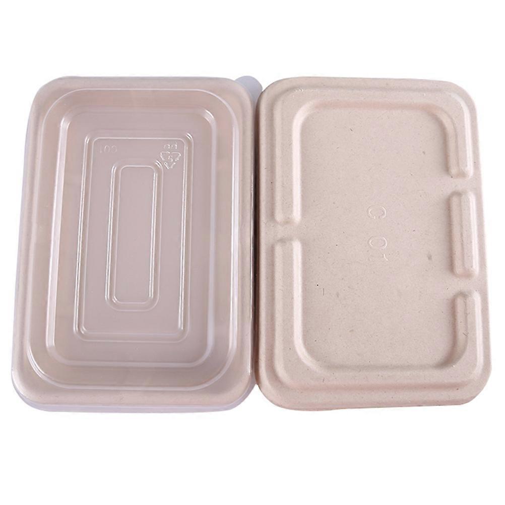 10PCS Yellow Storage PP and Paper for Home and Restaurant Use 700ML