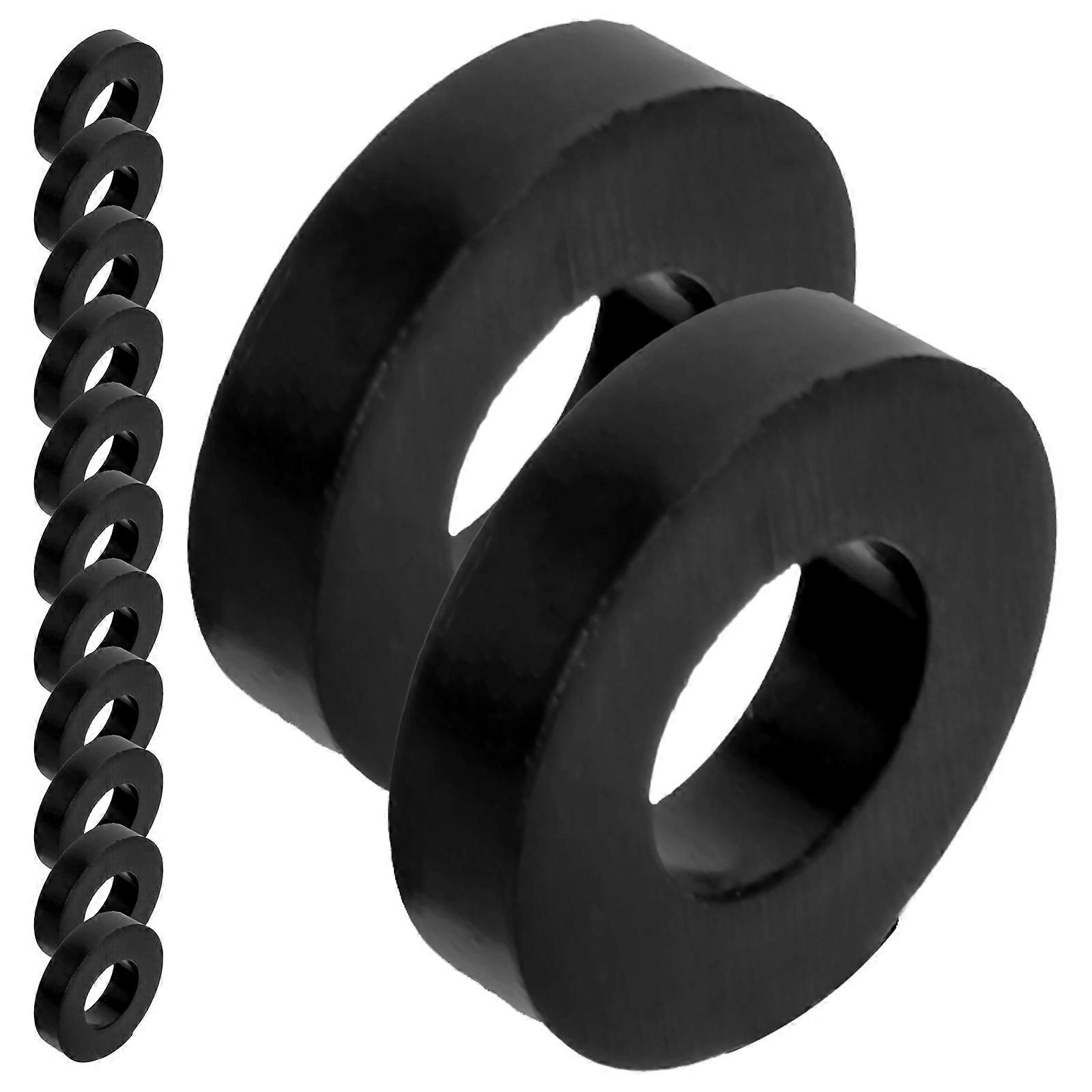 100pcs Drum Washers Tension Rod Fittings for Drum Instruments, Durable Plastic Gaskets for Improved Sound Transmission and Easy Installation