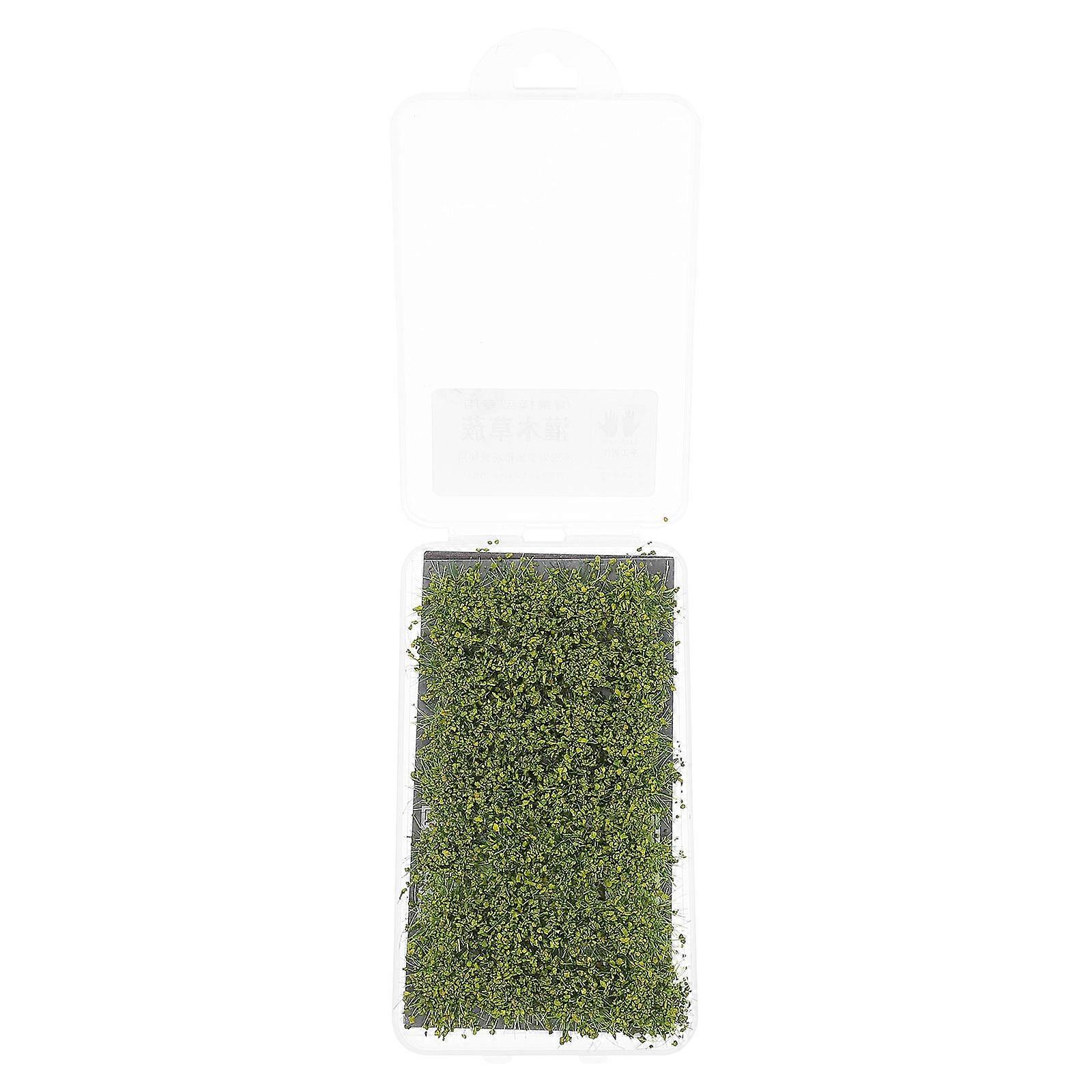 Micro Landscape Grass Cluster Decoration For Housewarming And Holidays Green Color Durable 1Set