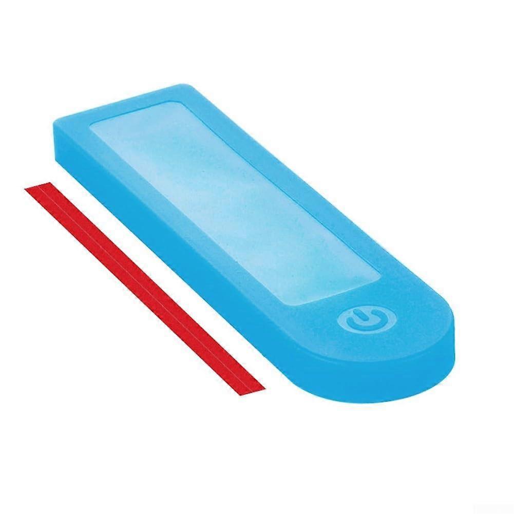 Protective Case for Ninebot MAX G30 Scooter Dashboard Silicone Protective Case Upgrade Your Panel Cover Protection (Blue)