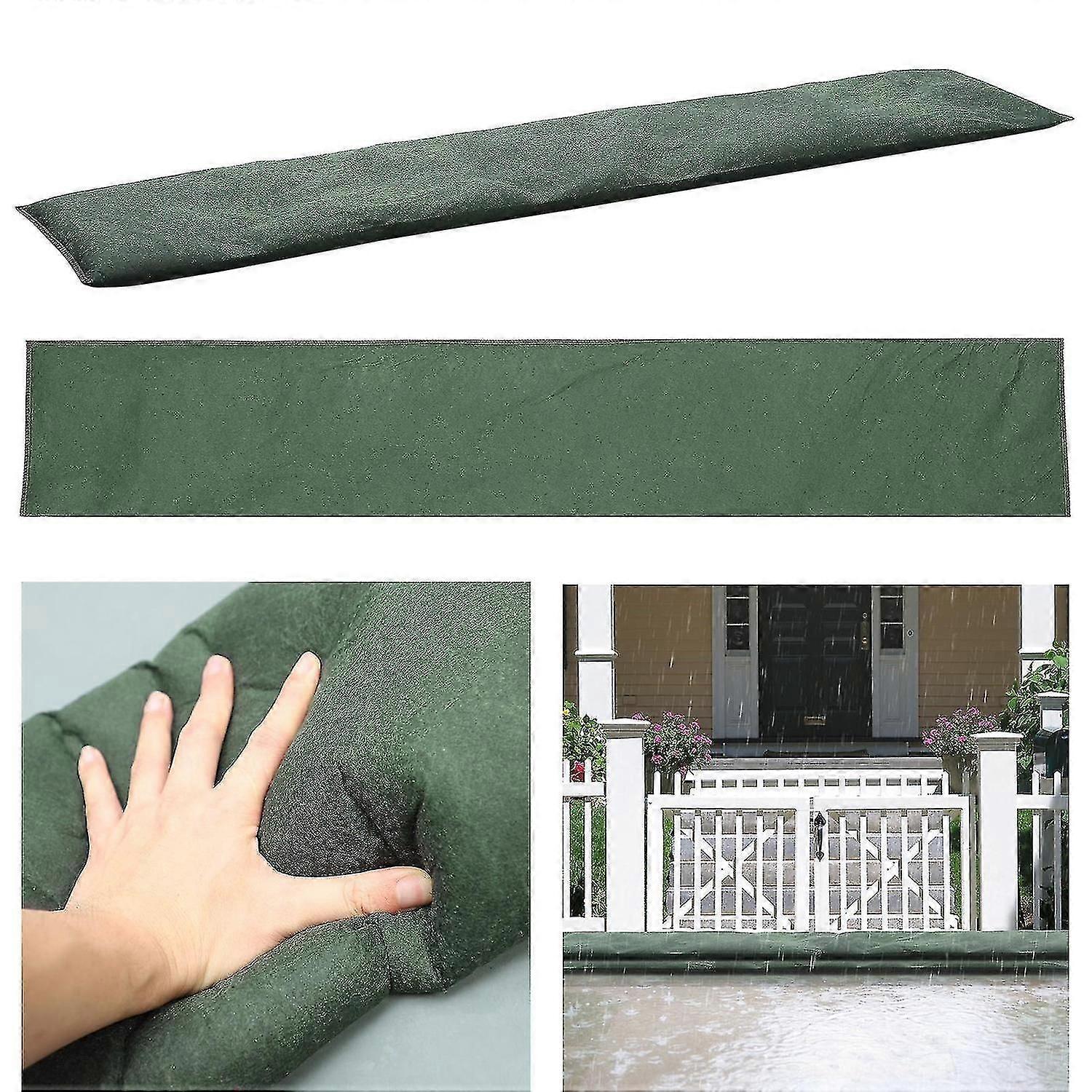 Sandless Flood Barriers for Home Door