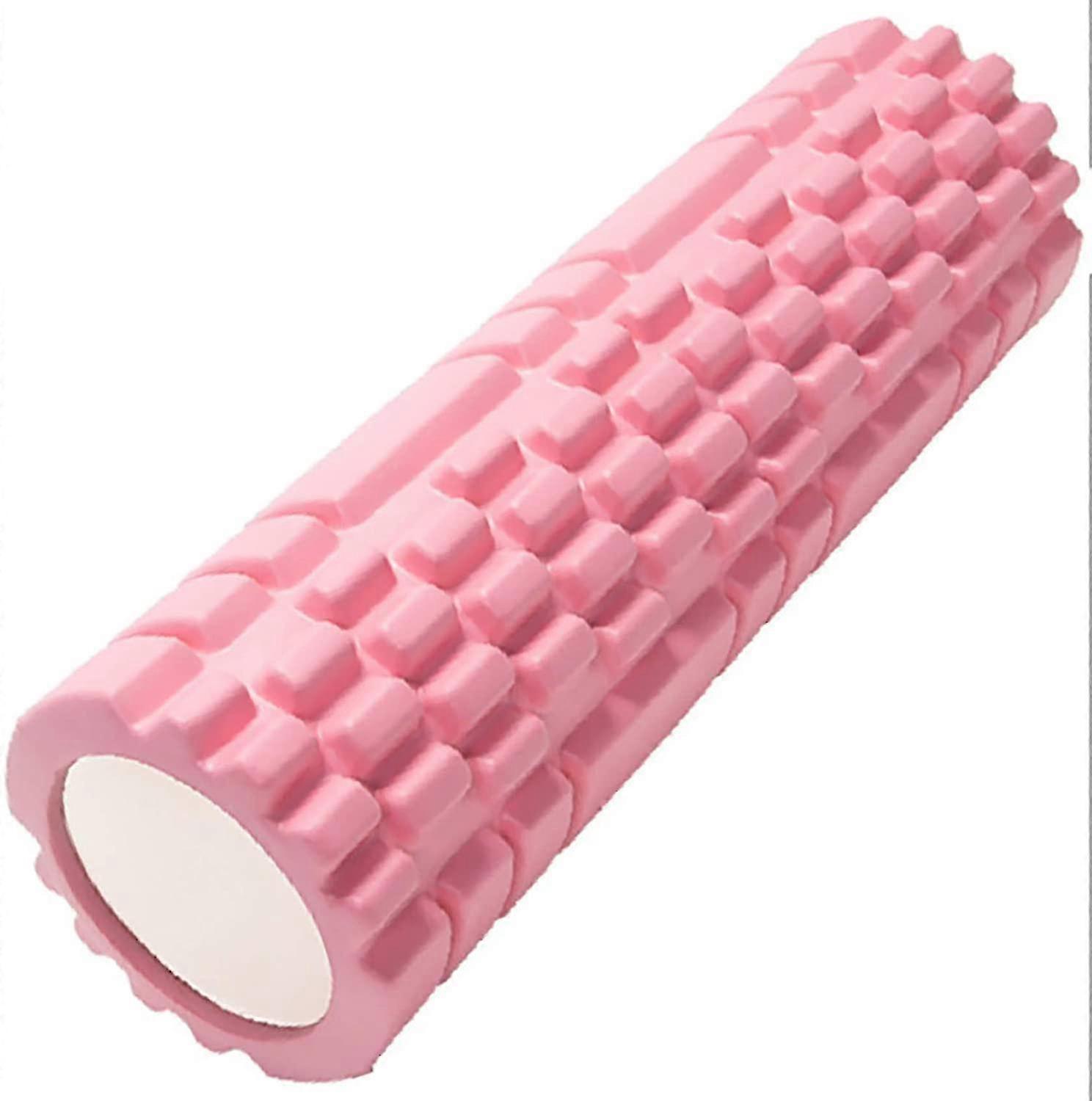 Pink Multifunctional Massage & Yoga Foam Roller for Pilates Column Training