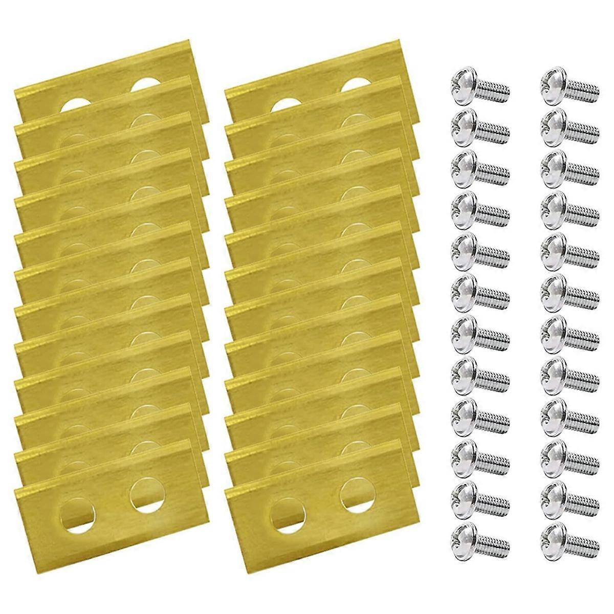 24pack WG794 WA0190 Replacement Robotic Lawn Mower Cutting Blade for Landroid Robotic Mower