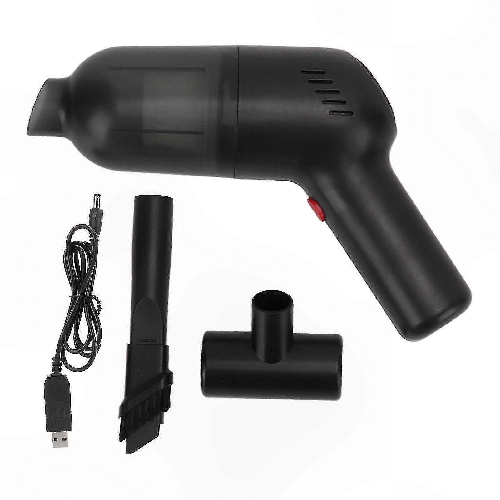Rechargeable Handheld Vacuum with Dual Filtration and Adjustable Speed for Easy Cleaning