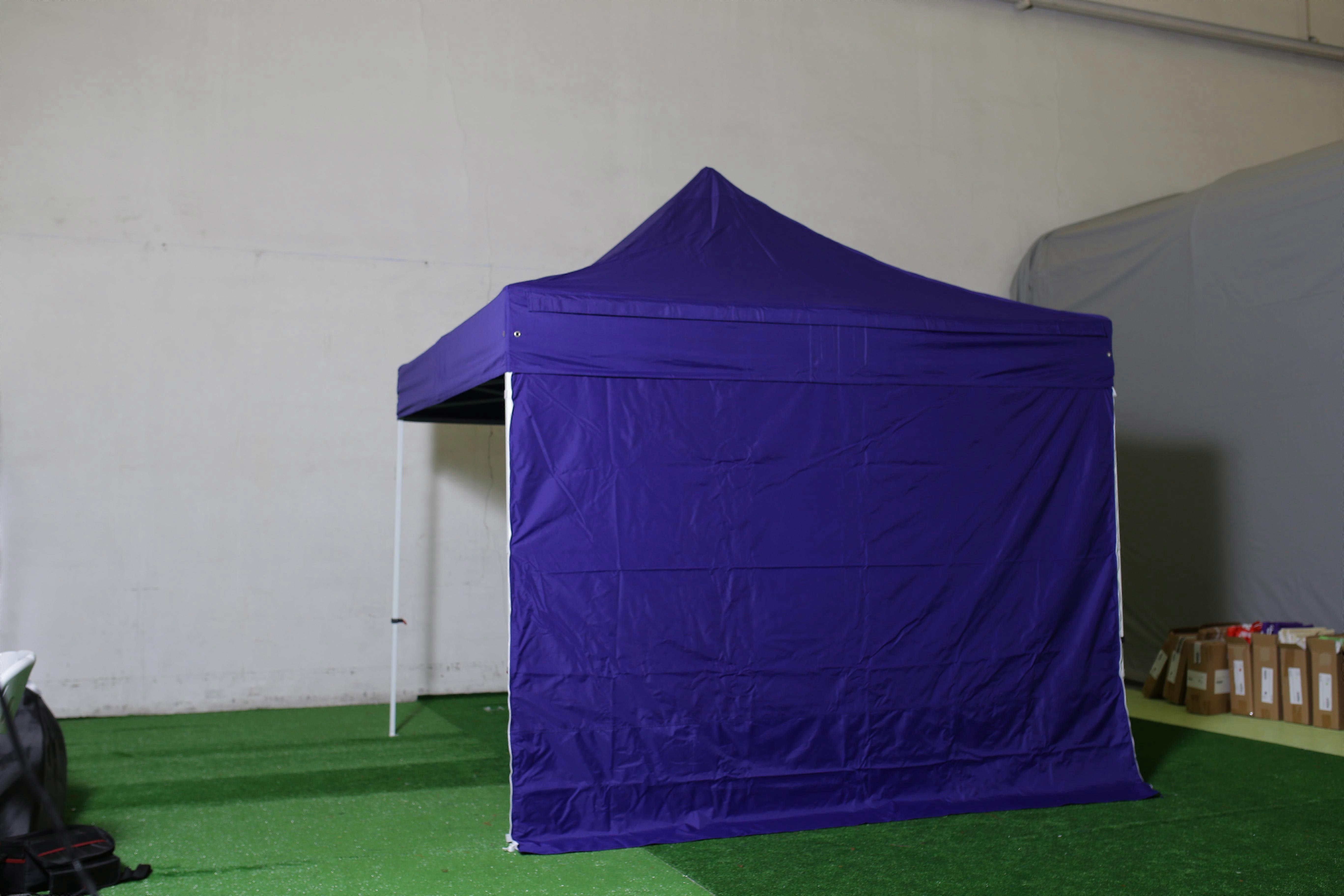 Côté bâche pleine 3m Polyester 300g/m² Indigo