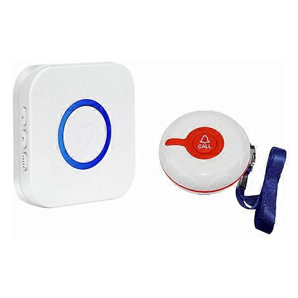 Family emergency button pager alarm, 1-to-1, waterproof and convenient for help seeking