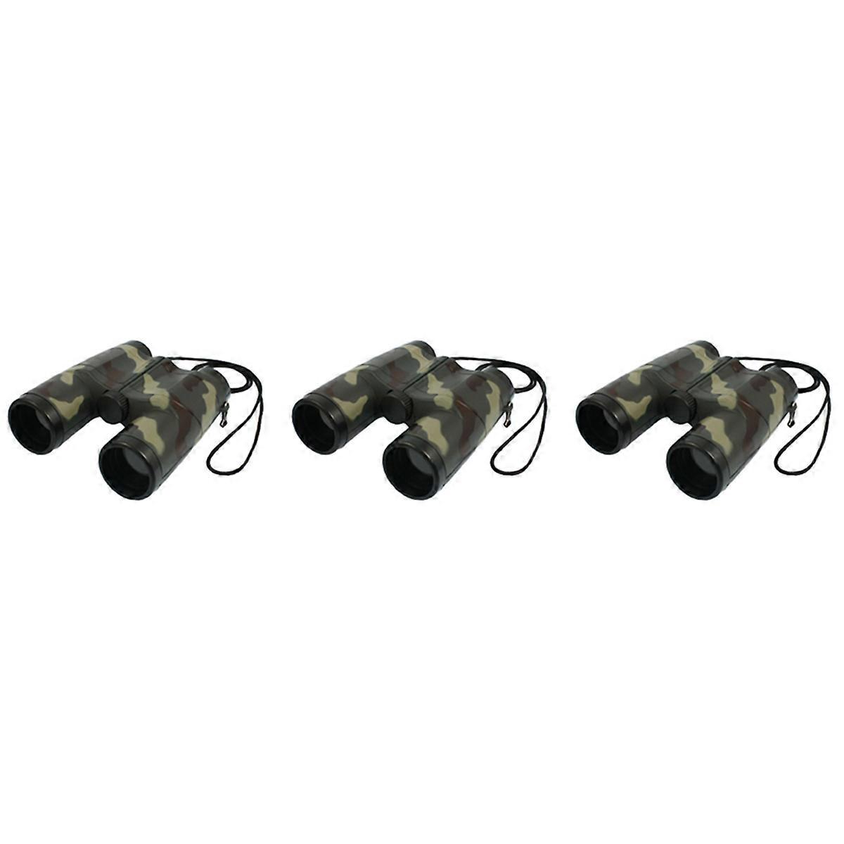3Pcs 4X 31mm Objektiv Camouflage Muster Fernglas Teleskop für Kind + Nackengurt