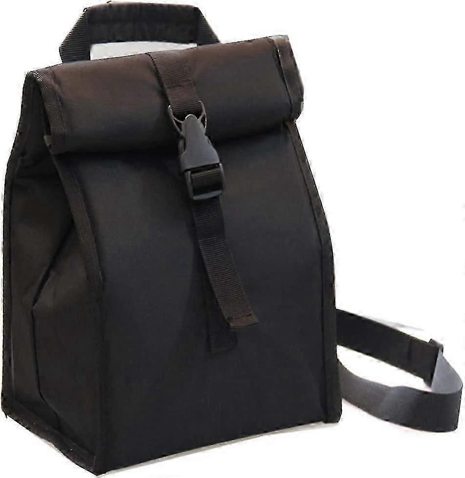 Insulated Lunch Bag Thermal Foldable Lunch Box: With Adjustable Shoulder Strap for Men