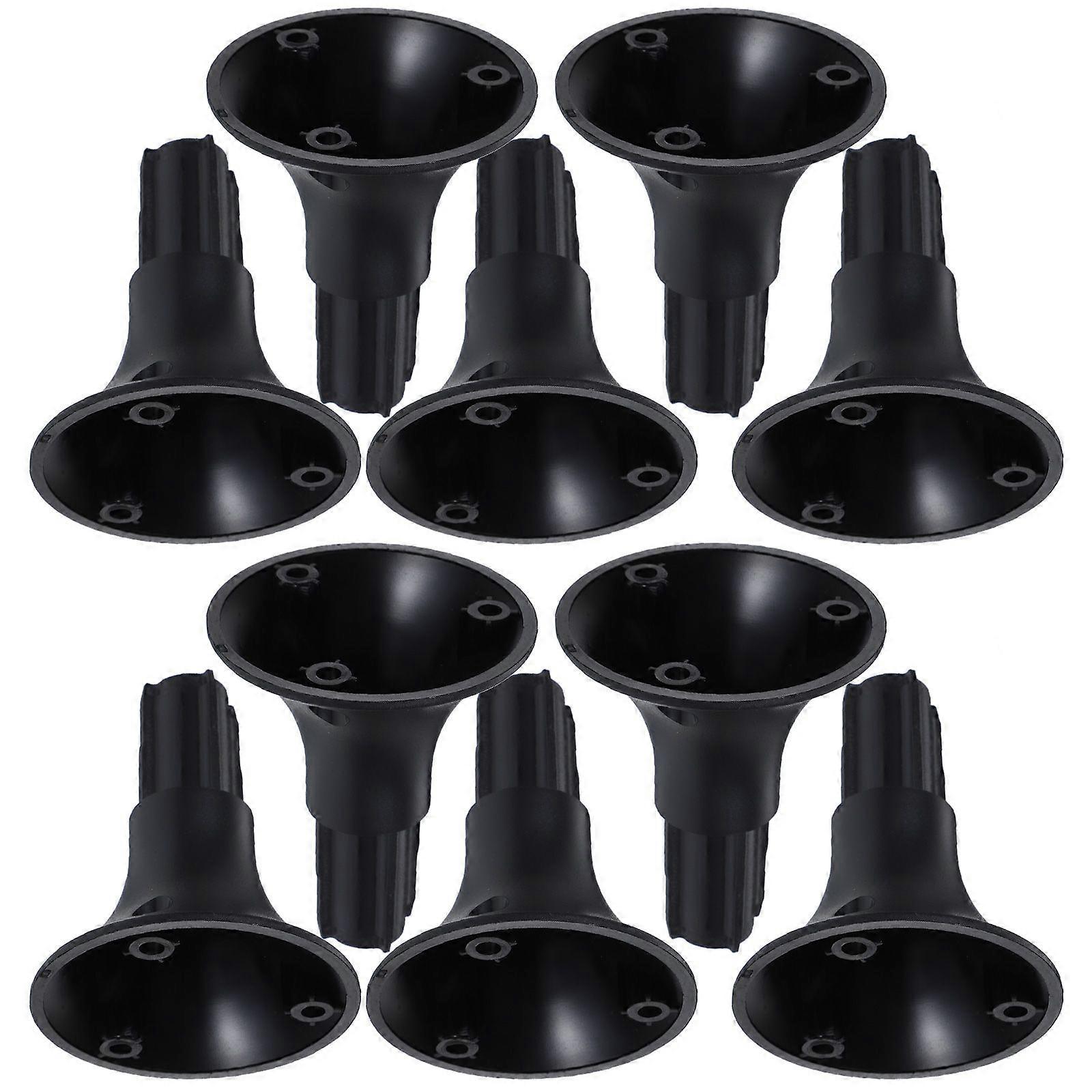 10pcs Garden Light Base Replacement Ground Lamp Holder Path Light Solar Lamp Holder