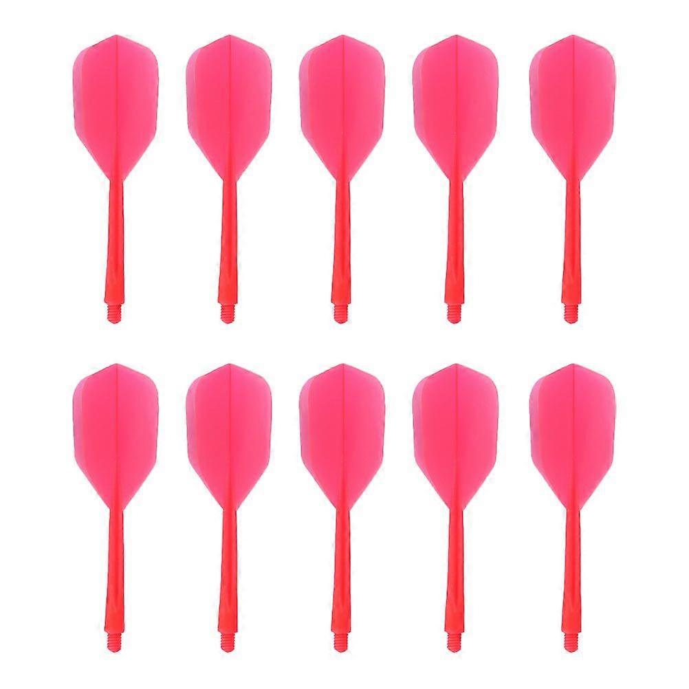 10 Pcs Professional Dart Flights and Shafts Dart Accessory Integrated Dart Shaft