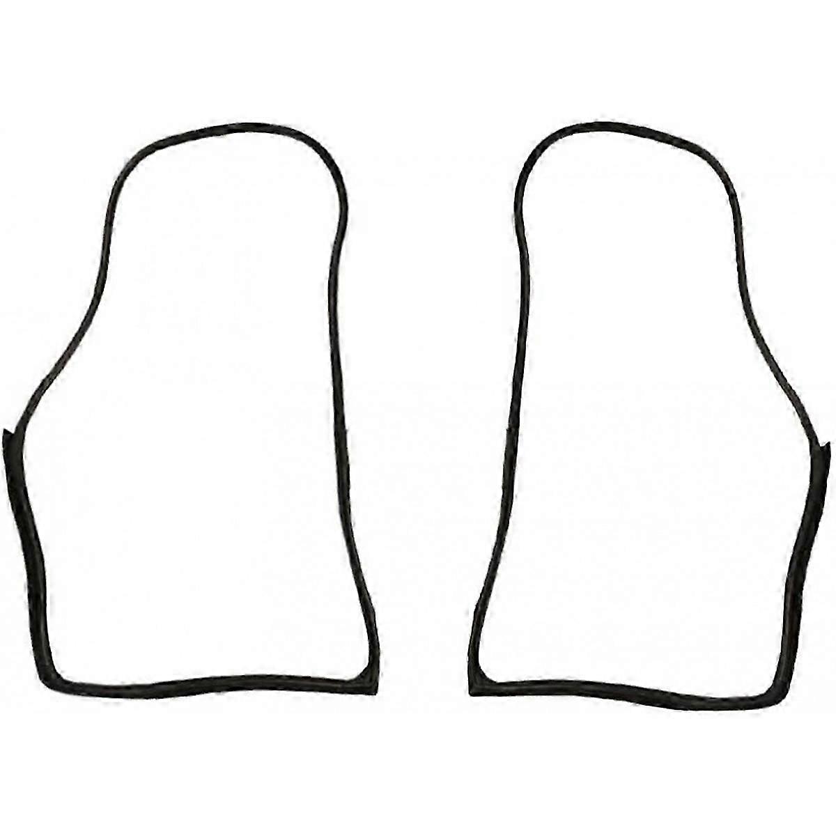 Front Door Weatherstrip Seal Set Replacement for Jeep Wrangler JK 2007-2018