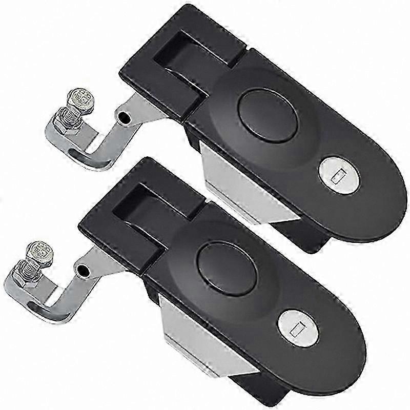 Adjustable Compression Latches for Toolboxes and Cabinets with Flush Mount Design