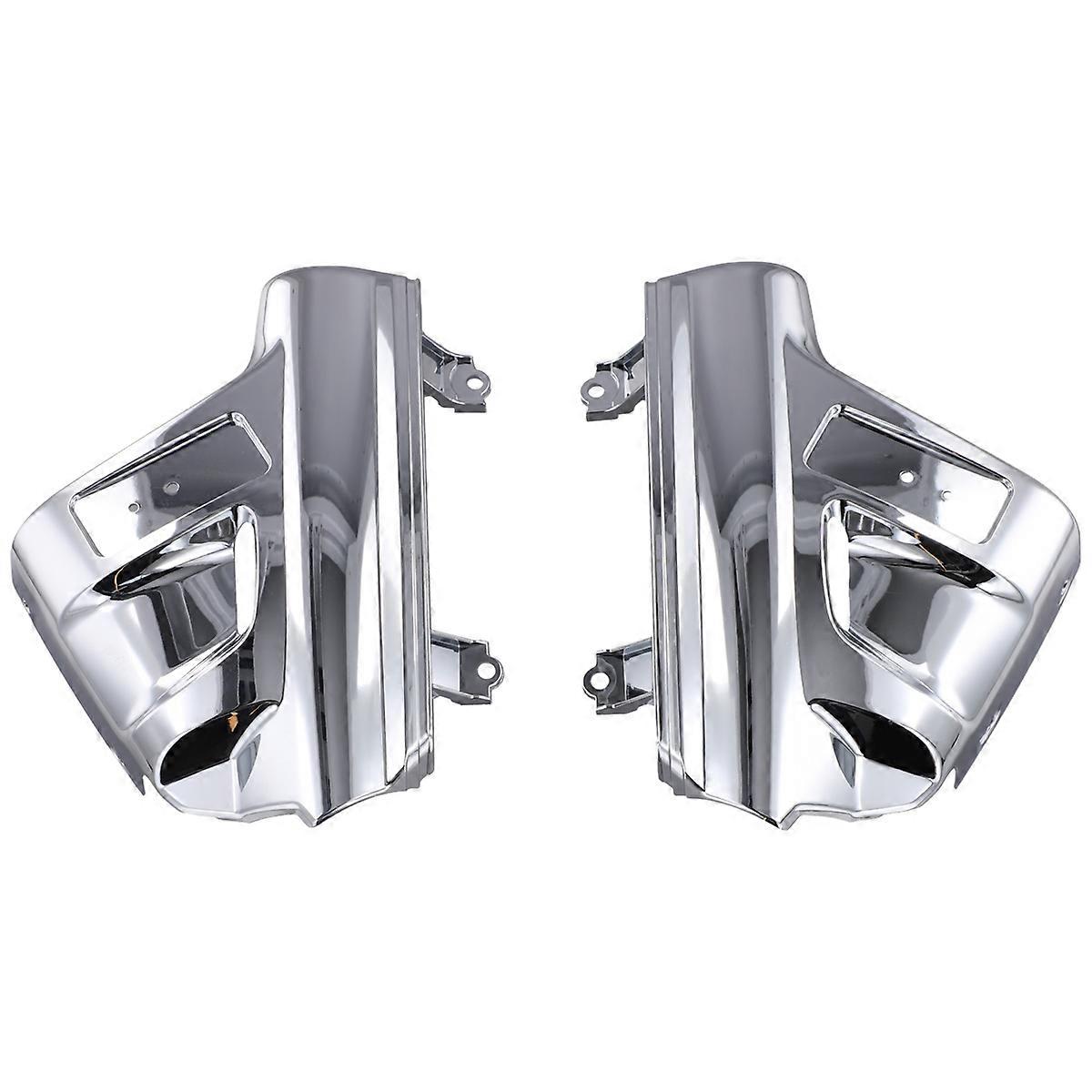 Motorcycle Cover Front Fork Cover Chrome for Gold Wing GL1800 2001-2011 Front Fork Guard