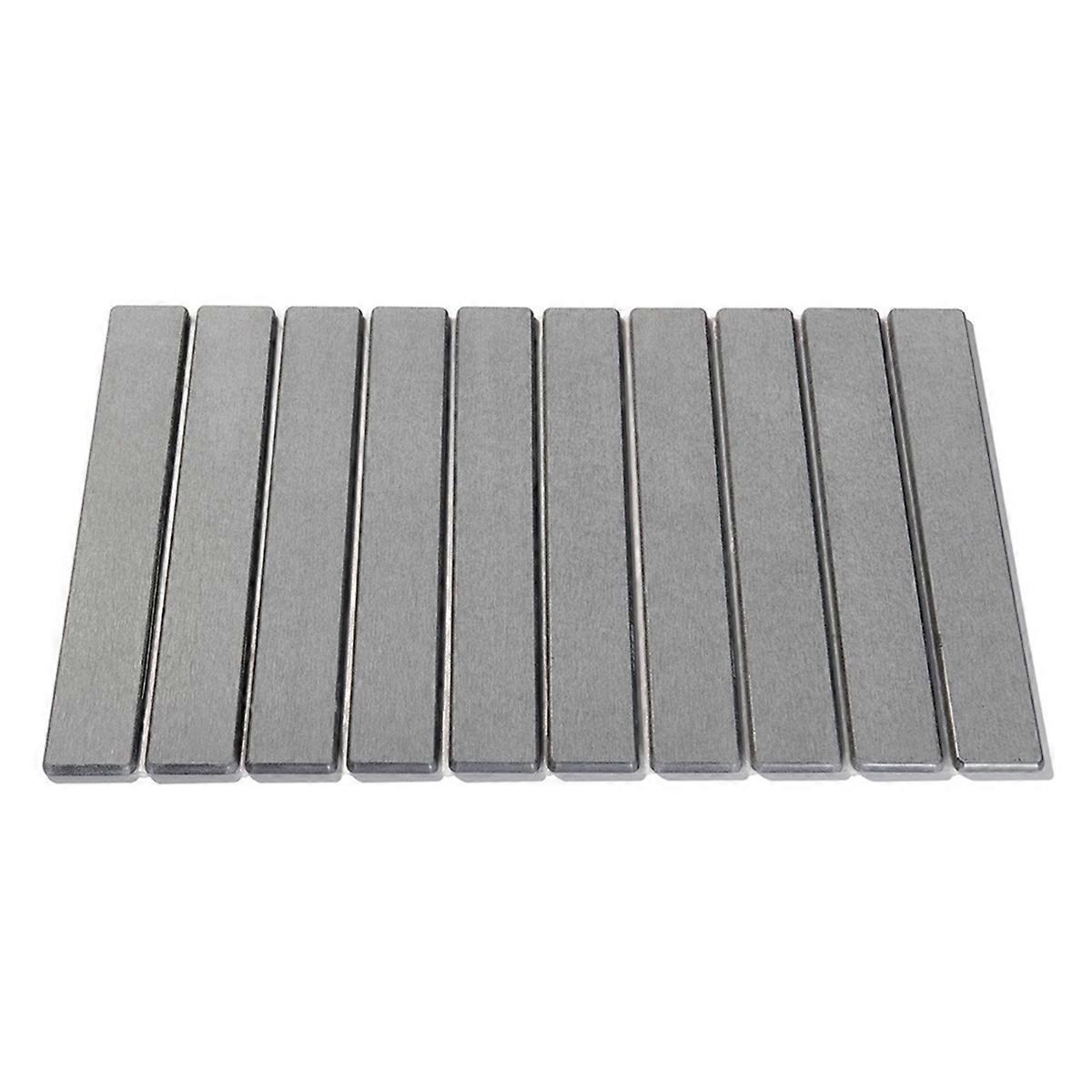Diatom Mud Mat Folding Storage Bathroom Anti-Slip Foot Mat Water-Absorbent Toilet Quick-Dry Toilet Mat Dark Gray
