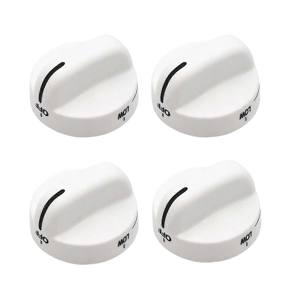 4X WP8273104 Control Knob Replacement Compatible with Stove/ Range 8273104 PS393679 8273112 WP82731