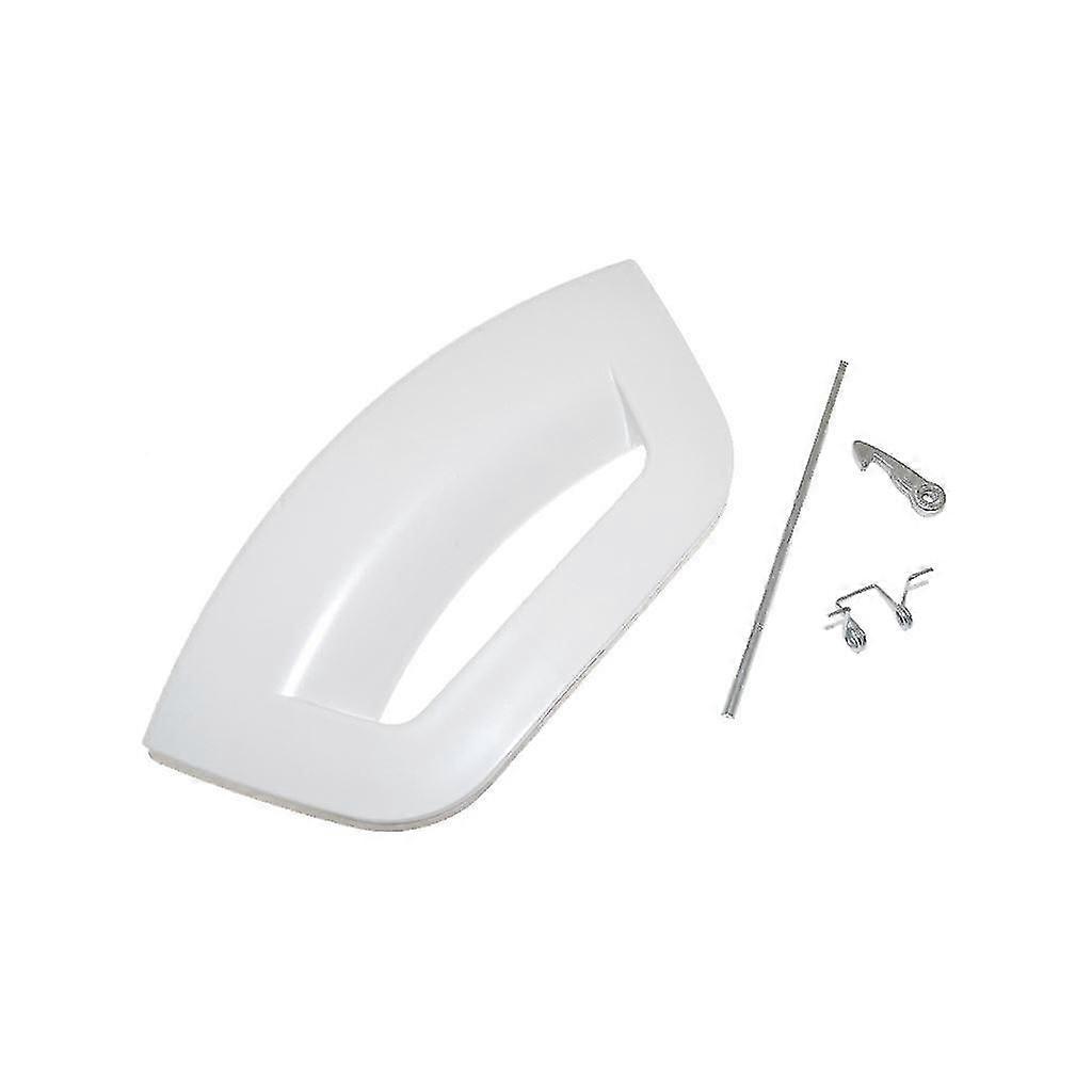 Hotpoint 洗衣机门把手套件组件 Polar White Futura