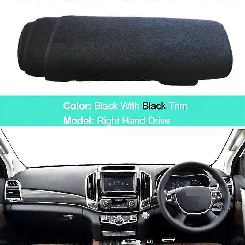 Dash Mat For Haval H9 2015 2016 2017 LHD RHD 2 Layers Car Dashboard Cover Carpet Cape Rug Shade Carpet Dashmat Pad