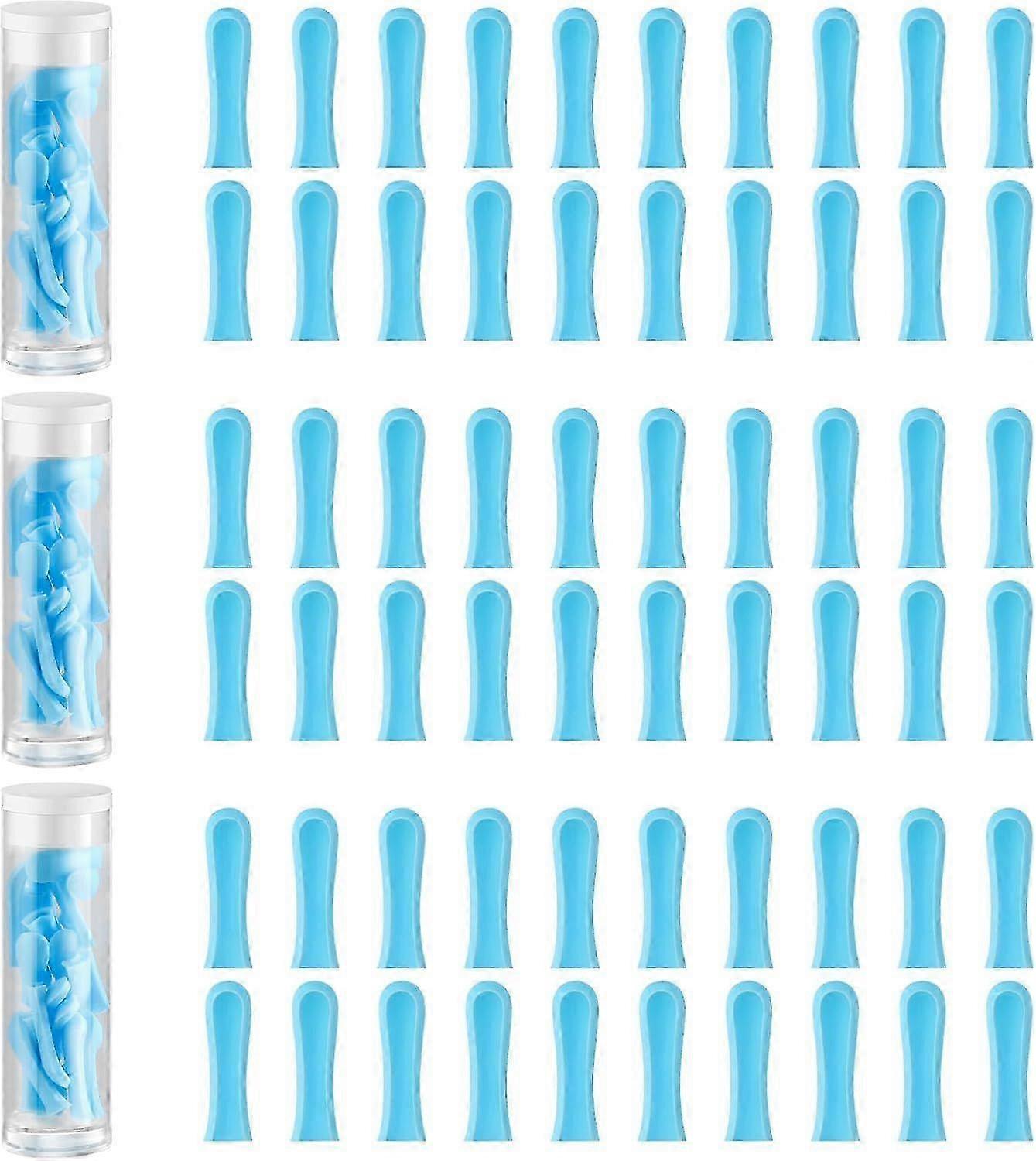 60pcs Ear Wax Removal Replacement Tips for Ear Camera Ear Spoon Tips for Dry/Wet