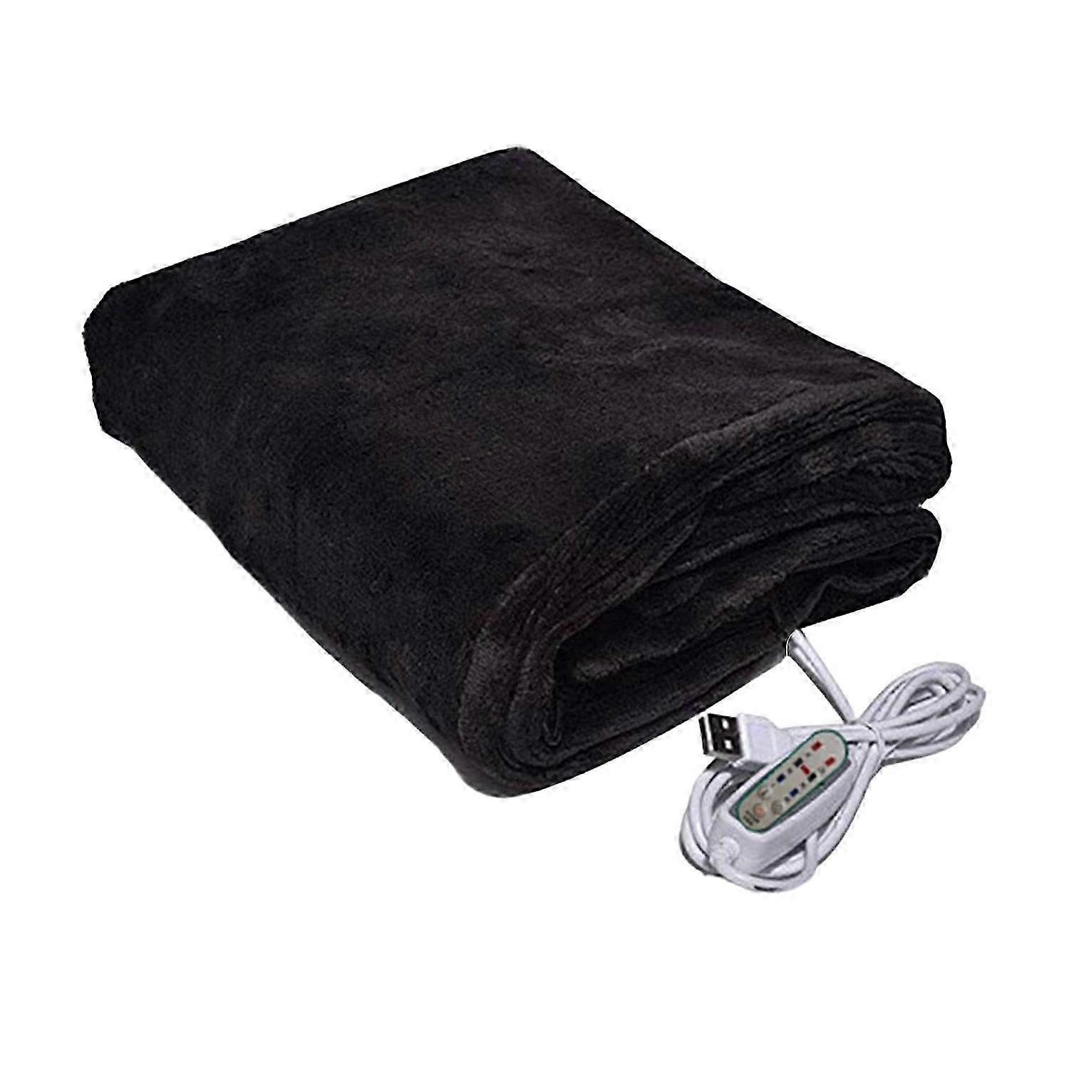 Winter Electric Blanket 3 Level Temperature Adjustment USB Charging Thick Dual-sided Material Time 2025