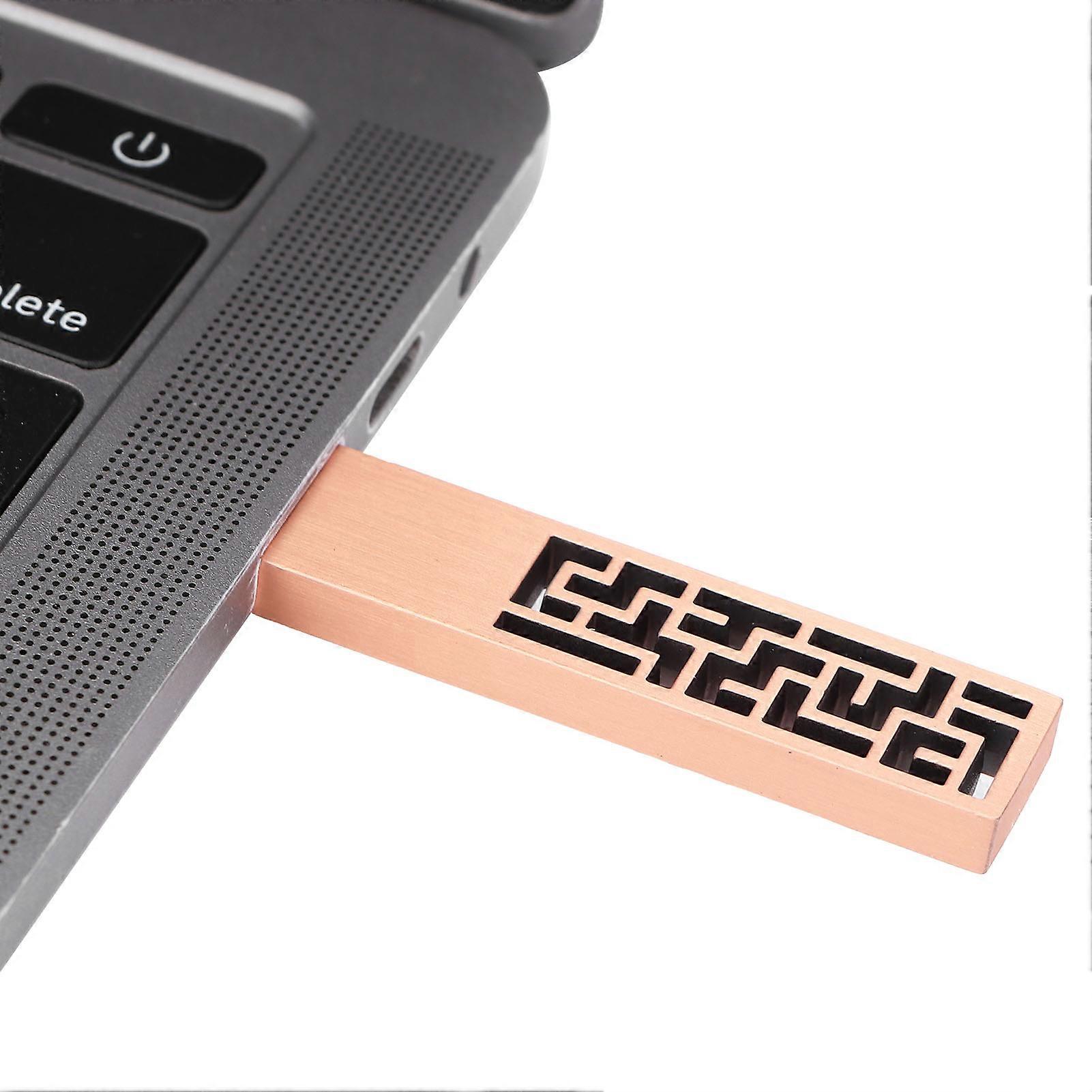 Metal USB 2.0 Flash Drive 128GB Portable Data Storage Stick