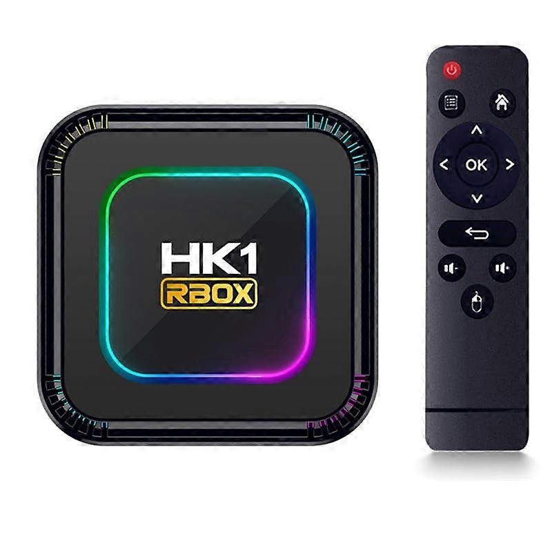 Android TV Box RK3528 Quad Core HK1 RBOX K8 Android Set Box 4GB32GB Dual 2.4/5.8GHz WiFi 4K/8K H.264 HD Smart Box