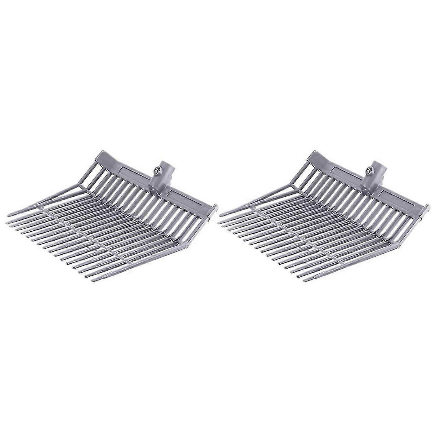 Manure Fork Replacement Head, Pitchfork Head, Horse Manure Rake, for Picking Up Manure, Stable Waste