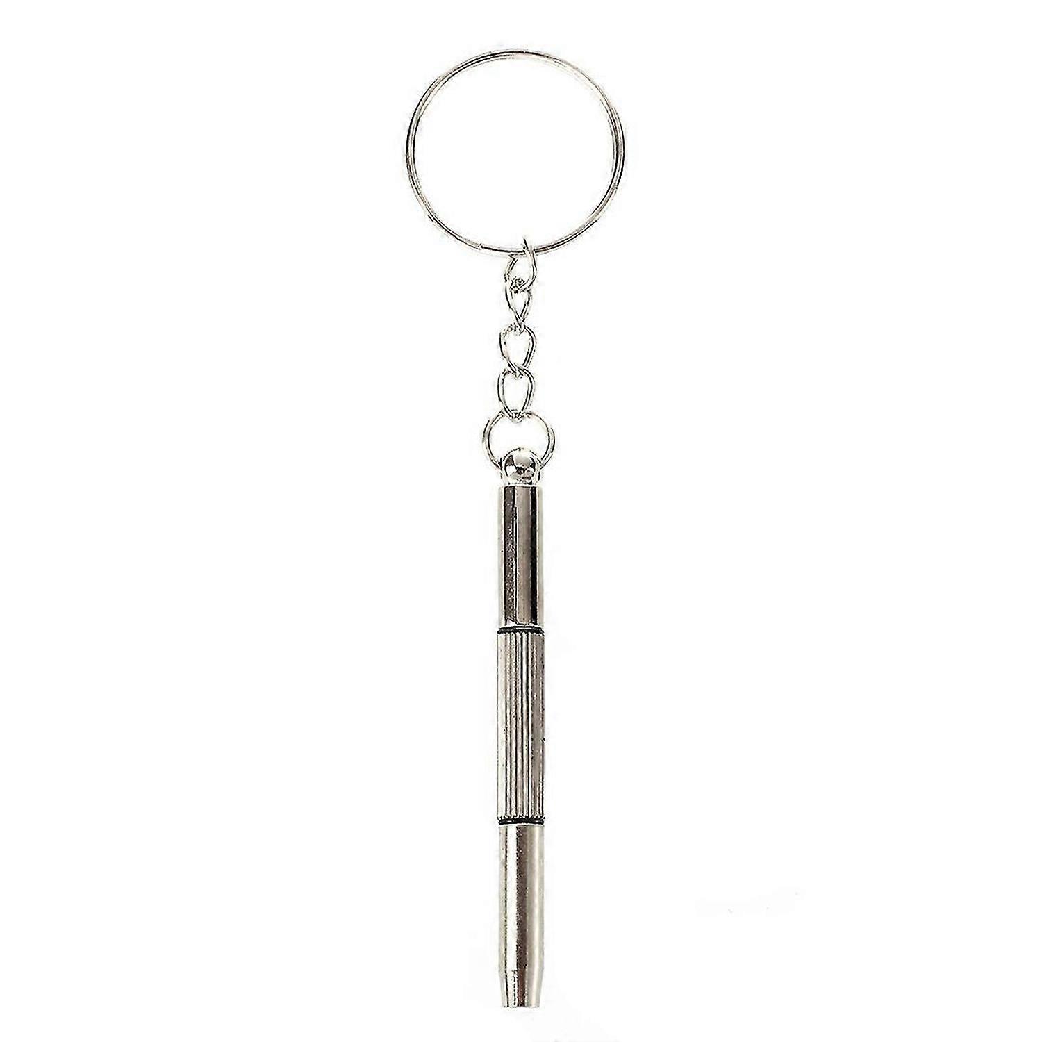 Mini screwdriver flat nut Hexagonal hollow Keychain sunglasses