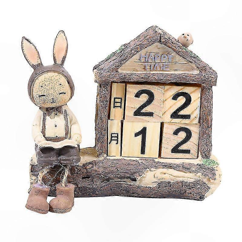 Single Cartoon Desk Calendar