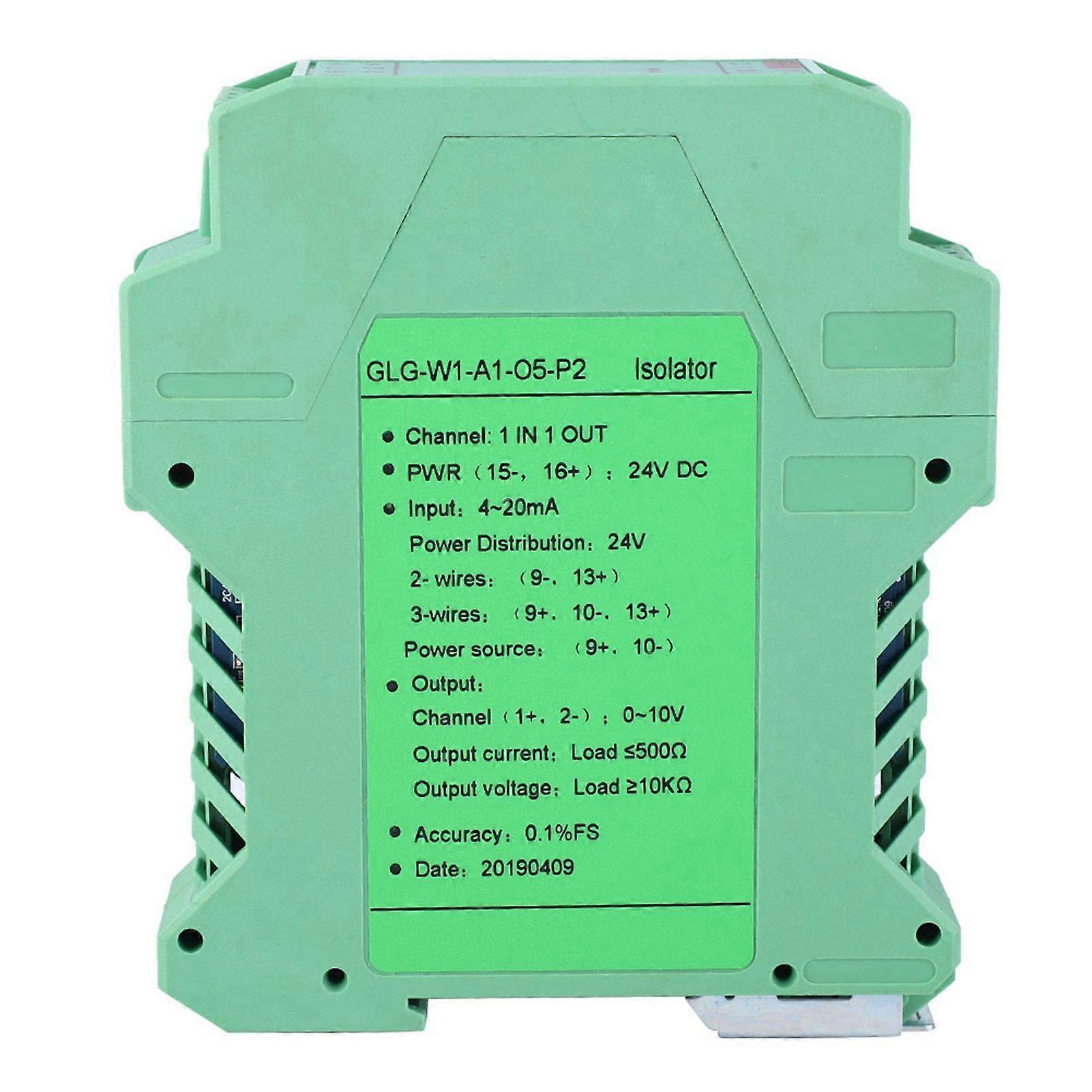 DC 24 V DC Stromsignal-Isolator-Sender 4-20 mA PLC-Erkennungssignalaufbereiter(#2)