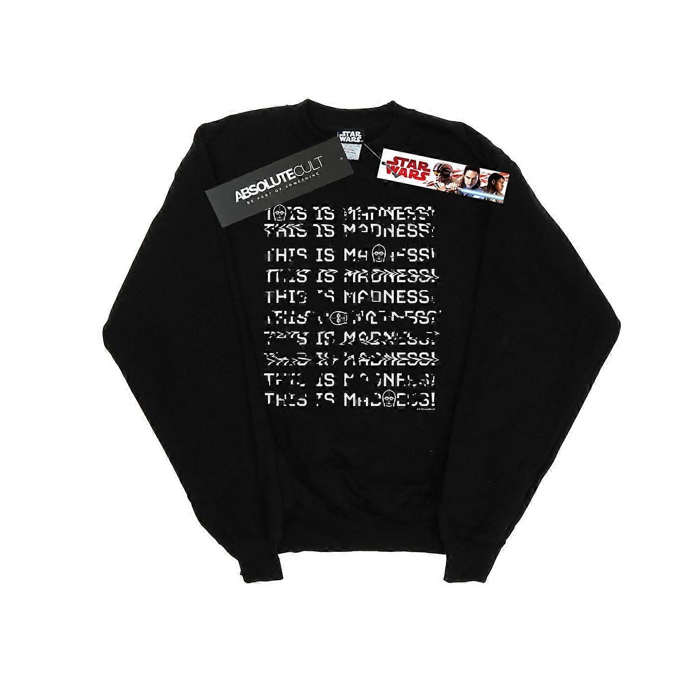 Star Wars Férfi C-3PO Glitch pulóver