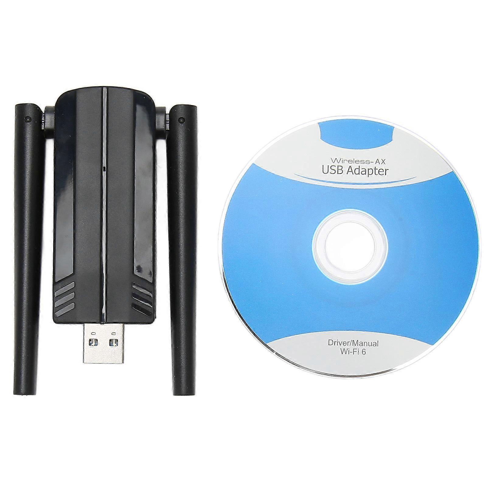 USB3.0 Wireless Network Card 1800M WiFi6 Dual Band Wireless Network Card 5G High Speed Wireless Adapter