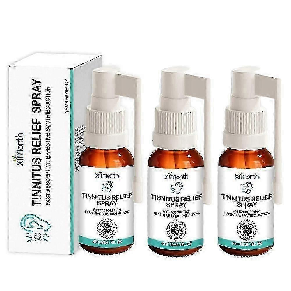 Egnet for tinnitusspray 1-3x øredråper for ringelettelse 30ml