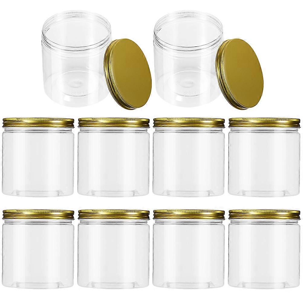 Storage Jar Wide Opening Storage Jars Airtight Jars for Home Use 10Pcs