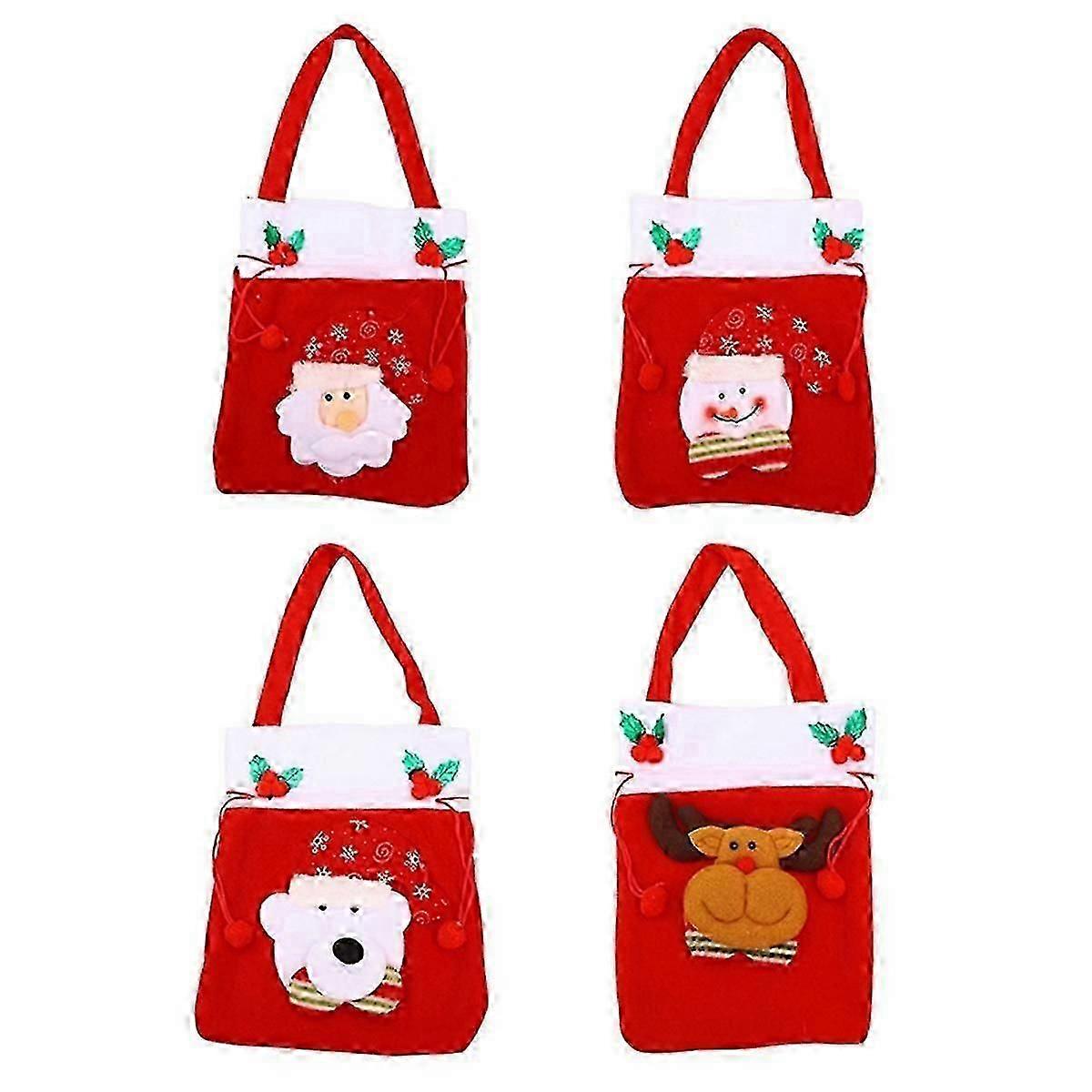 "Candy Christmas Bags Kindergarten Tote Children's Gift Christmas Mall Decoration & Hangs Christmas"