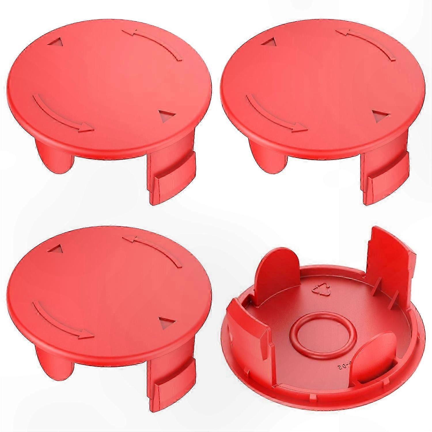 4-Pack Spool Cover Cap for Cordless Trimmer Models ART 30-36 LI & More
