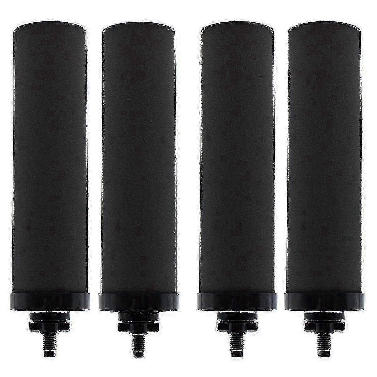 4-Pack Activated Carbon Replacement Filters for Gravity-Fed Water Filtration Systems