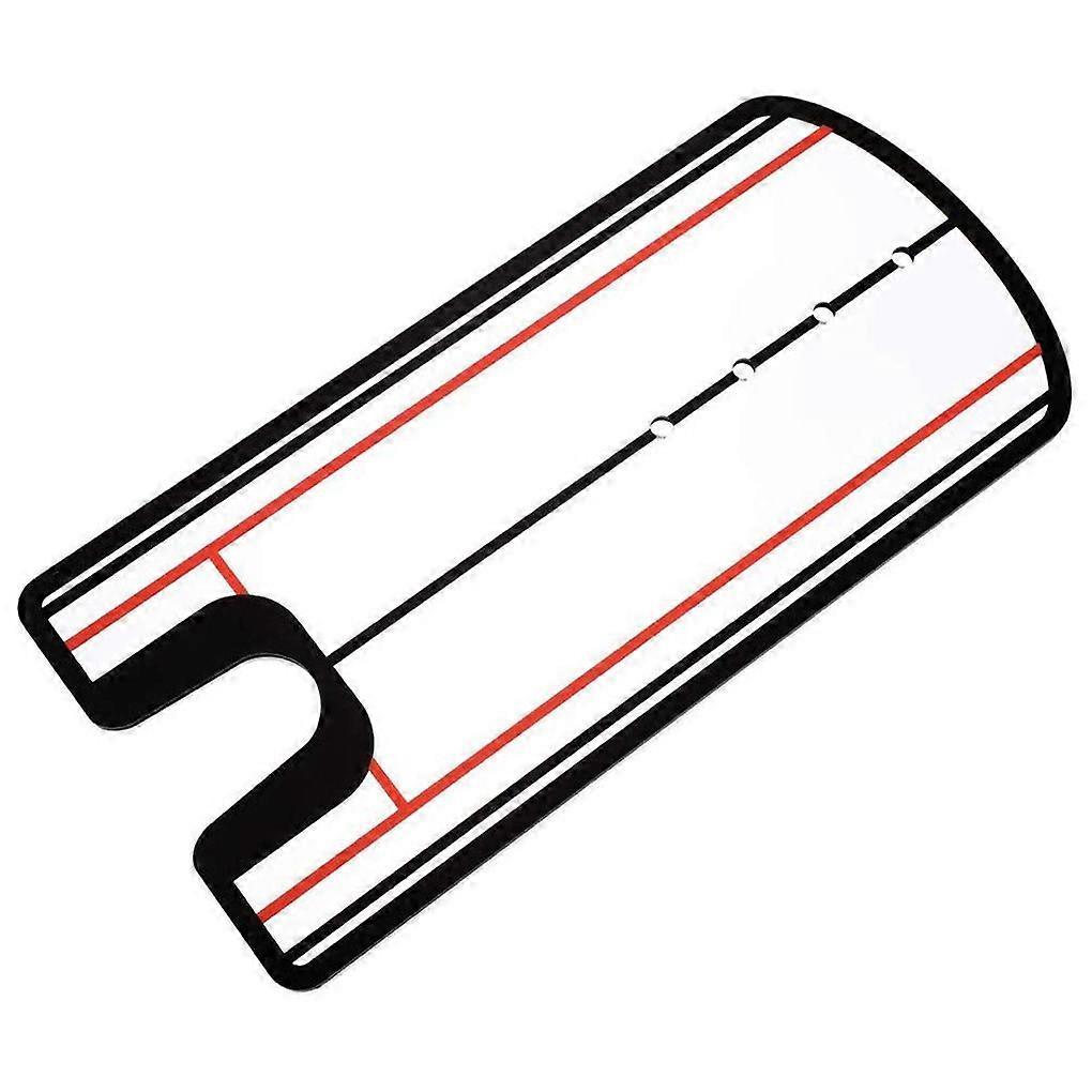 Durable Putting Alignment Mirror For Precision Putting Practice Practice Putting Trainer Widely
