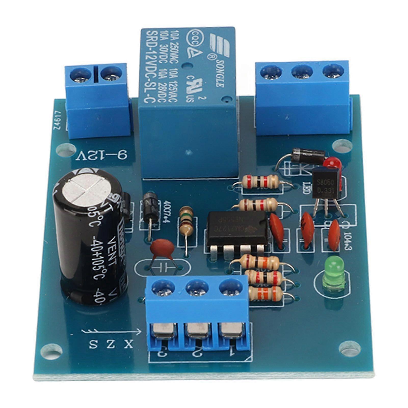 Water Level Controller Module 12V Automatic Level Relay Circuit Board Water Level Switch Sensing Controller