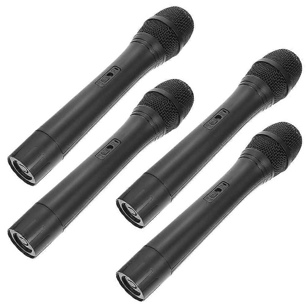 Realistic Microphone Prop Fake Microphone Simulation 20Pcs Pack